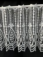 3 meter kort gordijntje 34 cm hoog, Ophalen of Verzenden, Zo goed als nieuw, Wit, Minder dan 100 cm