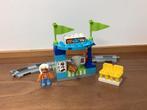 Duplo kiosk trein station, Kinderen en Baby's, Speelgoed | Duplo en Lego, Ophalen of Verzenden, Zo goed als nieuw, Complete set
