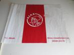 4 Ajax Wedstrijd Vlaggen o.a. Championsleague Finale 1995, Ophalen of Verzenden, Gebruikt, Ajax, Overige typen