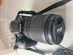 Nikon D5600 zgan met 18-140 lens, Ophalen of Verzenden, Zo goed als nieuw, Telelens