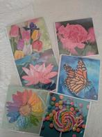 Diamond Painting Kaarten Set 2 - Handgemaakt, Ophalen of Verzenden, Nieuw, Natuur