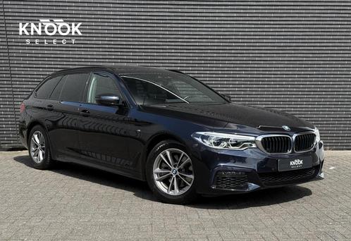 BMW 5-serie Touring 520i High Executive M Sport | Panoramada, Auto's, BMW, Bedrijf, Te koop, 5-Serie, ABS, Achteruitrijcamera