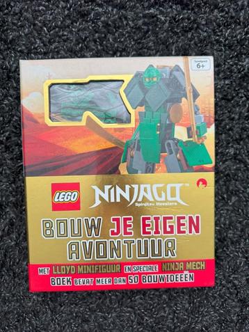 Boek Lego Ninjago 'Bouw je eigen avontuur' incl. Ninja Mech beschikbaar voor biedingen