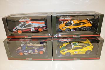 4 stuks UT models 1:18 McLaren F1 GTR Le mans mint in box beschikbaar voor biedingen