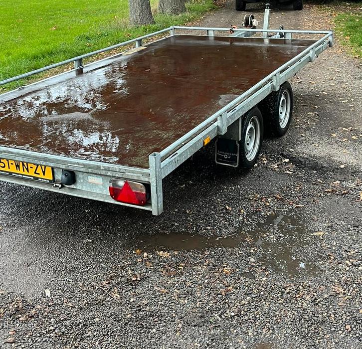 Eduard aanhanger 203x400, Auto diversen, Aanhangers en Bagagewagens, Zo goed als nieuw, Ophalen of Verzenden