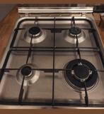 Indesit 50cm Gasfornuis - 4 pits, Witgoed en Apparatuur, Fornuizen, Ophalen, Gebruikt, Hete lucht, 4 kookzones