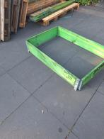 Palletranden moestuinbak zandbak kweekbak, Minder dan 30 cm, Minder dan 60 cm, Zo goed als nieuw, Rechthoekig