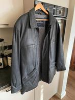 Mooie heren lederen jas, Ophalen, TOTAL CONTRAST, Maat 56/58 (XL), Zo goed als nieuw