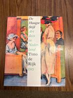 De Haagse Stijl: Art deco in Nederland - Timo de Rijk, Boeken, Gelezen, Ophalen of Verzenden, Timo de rijk, Grafische vormgeving