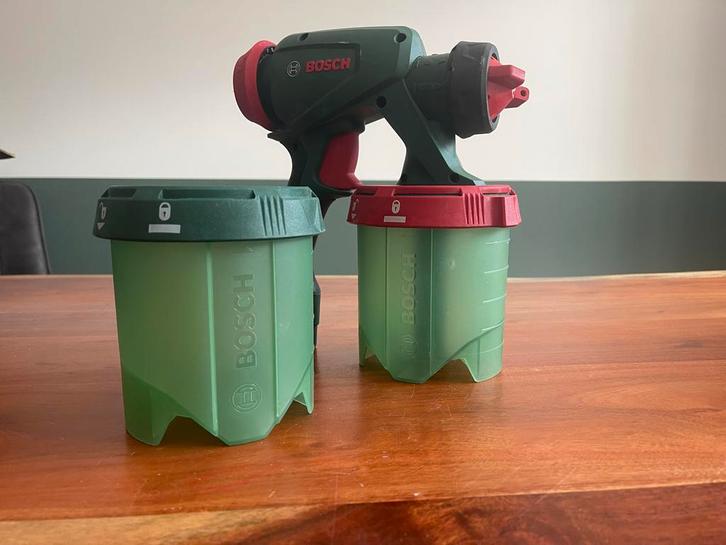 Bosch PFS 5000 E Verfspuit - Perfect voor al uw klussen!, Doe-het-zelf en Verbouw, Gereedschap | Overige machines, Zo goed als nieuw
