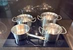 Pannenset Fissler, Huis en Inrichting, Keuken | Potten en Pannen, Pannenset, Ophalen of Verzenden, Zo goed als nieuw, Rvs