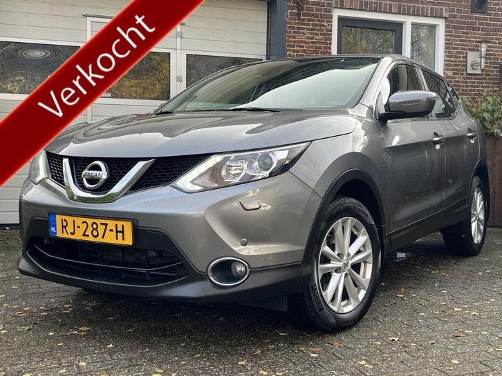 Nissan QASHQAI 1.2 N-Connecta '16 Clima Navi Camera, Auto's, Nissan, Te koop, Qashqai, 360° camera, ABS, Achteruitrijcamera, Airbags