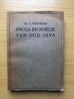 Proza en Poëzie van Oud-Java, Boeken, C. Hooykaas, Gelezen, Indonesië, Ophalen of Verzenden