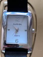 Auriol Dameshorloge - Zilver/Zwart, Ophalen of Verzenden, Gebruikt