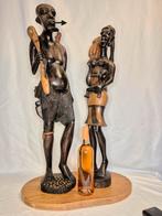 2 grote Afrikaanse beelden ca.86cm, Antiek en Kunst, Ophalen of Verzenden