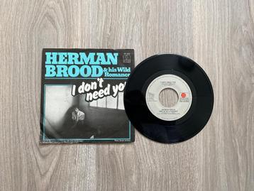 Herman Brood & his wild romance. I dont need you  beschikbaar voor biedingen