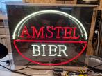 Amstel NEON lichtreclame, Ophalen of Verzenden, Zo goed als nieuw, Lichtbak of (neon) lamp