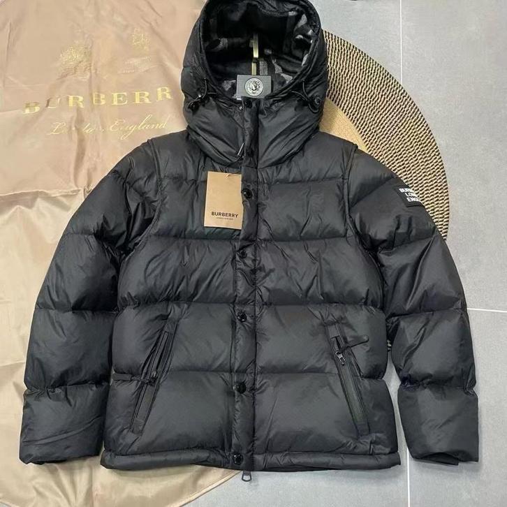 Burberry Puffer winterjas (ook direct op te halen), Kleding | Heren, Jassen | Winter, Nieuw, Overige maten, Zwart, Ophalen of Verzenden