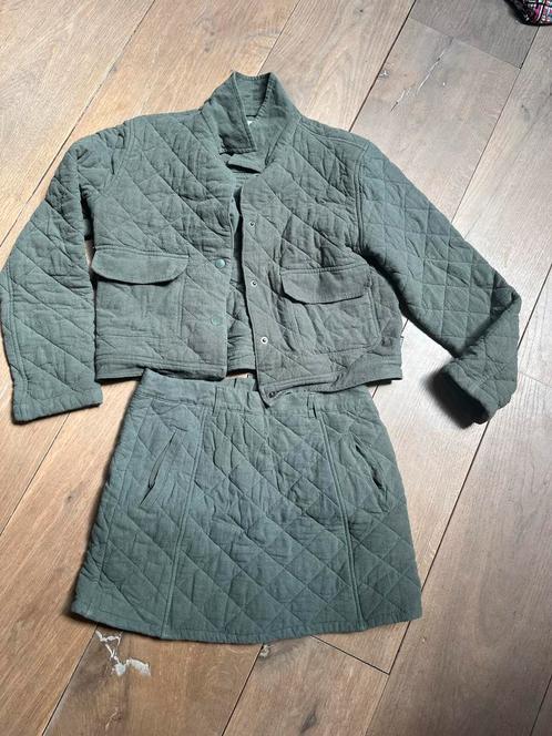 America Today Groen Quilted Pak Maat 158, Kinderen en Baby's, Kinderkleding | Maat 158, Zo goed als nieuw, Meisje, Ophalen of Verzenden