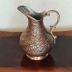 💧Brocante: Rood koperen handgemaakte waterkan🏷️€34,95-, Ophalen of Verzenden, Koper