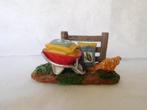 Lemax Kruiwagen met Kippenvoer bij Hek  14J, Ophalen of Verzenden, Zo goed als nieuw