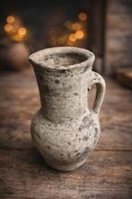 Oude aardewerken kruik landelijke stijl, Ophalen of Verzenden