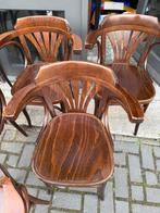 Cafestoelen, Ophalen of Verzenden, Gebruikt, Bruin, Vijf, Zes of meer stoelen