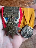 Nederlands medaille spange KNIL Orde Vrede Trouwe dienst, Verzenden, Lintje, Medaille of Wings, Nederland