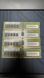 Samsung ddr4 ecc 4x 16gb RAM (64gb), Computers en Software, RAM geheugen, Gebruikt, DDR4, Ophalen of Verzenden, Desktop