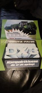 Deutz Fahr DX 3 trekker folder luchtgekoeld oldtimer traktor, Gebruikt, Ophalen of Verzenden