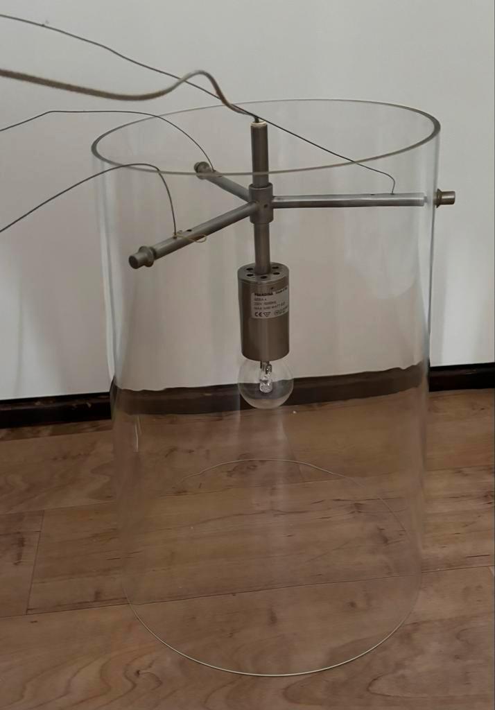 Prandina glazen lamp - Made in Italy, Huis en Inrichting, Lampen | Hanglampen, Zo goed als nieuw, Glas, Ophalen