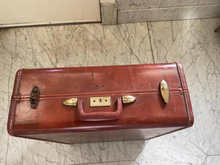 Samsonite, grote jaren 50 koffer, redelijke staat, Sieraden, Tassen en Uiterlijk, Koffers, Gebruikt, Hard kunststof, Ophalen