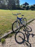 Blauwe full suspension mountain bike, Zo goed als nieuw, Ophalen, Overige merken, Heren