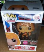 Funko Pop #991 He-man Flocked exclusive, Ophalen of Verzenden, Nieuw