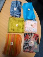 KOOPJE: 6 smalle sjaaltjes per stuk zie de Fotos, Ophalen of Verzenden, Zo goed als nieuw