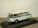 Barkas B1000 Bergwacht - Schuco 450365300 - 1:43, Schuco, Duitsland, Auto, Verzenden