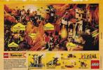 retro reclame 1990 Lego riddertijd het spookkasteel, Overige typen, Ophalen of Verzenden