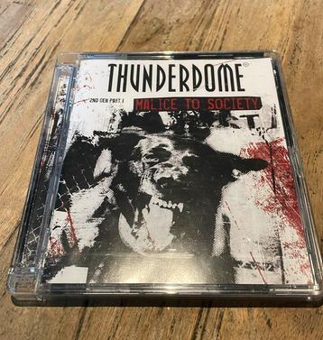 Thunderdome 2nd gen part 1 malice to society beschikbaar voor biedingen