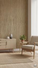 14287 bamboe look vintage behang naturel bruintinten swiet , Huis en Inrichting, Stoffering | Behang, Ophalen of Verzenden, 75 m² of meer