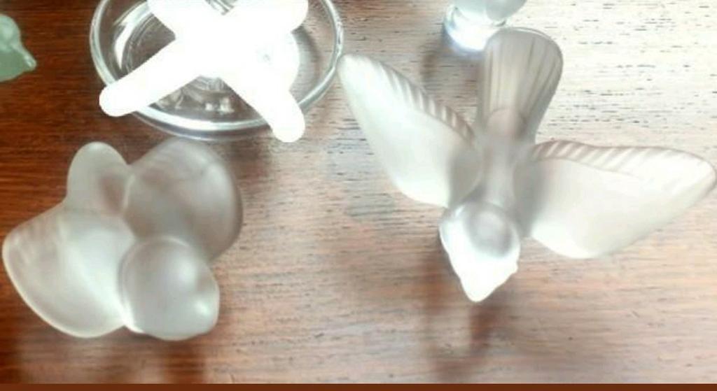 Sevres kristal vogels, Ophalen of Verzenden