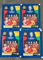 UEFA Euro 2024 Trading Kaarten - 4 Boosters, Ophalen of Verzenden, Nieuw, Buitenlandse clubs, Poster, Plaatje of Sticker
