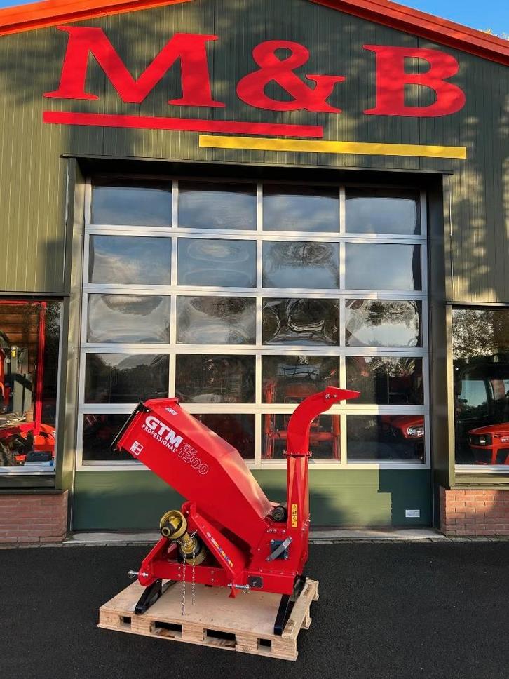 GTM houtversnipperaar GTS 1300 Pro / 1800 P (bj 2021), Zakelijke goederen, Machines en Bouw | Tuin, Park en Bosbouw, Hakselaar