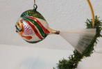 oude Antieke  kerstbal bol vis met staart, Diversen, Ophalen of Verzenden, Gebruikt