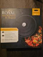 Royal van Kempen & Begeer lage braadpan + deksel 28cm. Nieuw, Huis en Inrichting, Keuken | Potten en Pannen, Ophalen, Nieuw, Gietijzer