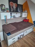 Bed Pep (BeterBed) incl ombouw, Ophalen, Zo goed als nieuw, 180 cm of meer, 85 tot 100 cm