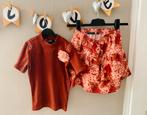 Set: Nobell shirt met Topitem rokje (maat 134/140), Nobell, Meisje, Ophalen of Verzenden, Zo goed als nieuw