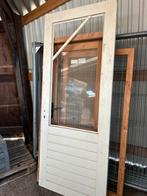 Hardhouten deur, Doe-het-zelf en Verbouw, Kozijnen en Schuifpuien, 75 tot 150 cm, Deurkozijn, ., Nieuw