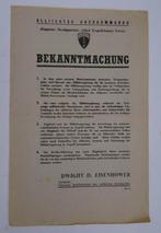 us ww2 dropping flyer in een gebruikte staat, Verzamelen, Militaria | Tweede Wereldoorlog, Ophalen of Verzenden, Amerika