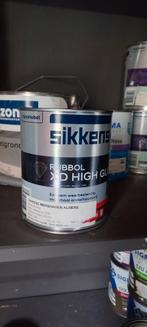 Sikkens Rubbol XD high gloss RAL 7030, Doe-het-zelf en Verbouw, Verf, Beits en Lak, Minder dan 5 liter, Ophalen, Zo goed als nieuw
