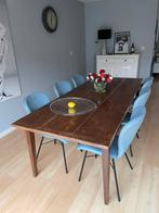 Kersenhouten eettafel 240x100, Huis en Inrichting, Tafels | Eettafels, Ophalen, Gebruikt, 100 tot 150 cm, 200 cm of meer
